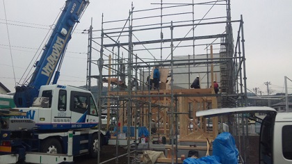 富士市A邸「上棟」