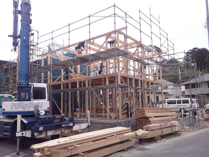 清水町Ｓ邸「上棟」